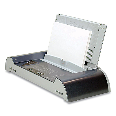 Fellowes Helios 30 Thermal Binding Machine, 300 Sheets, 20.88 x 9.44 x 3.94, Charcoal/Silver (5219301)