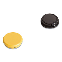 U Brands Board Magnets, Circles, Assorted Colors, 0.75" Diameter, 10/Pack (UBRIM140909)