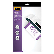 Fellowes Laminating Pouches, 3 mil, 9" x 14.5", Gloss Clear, 25/Pack (FEL52006)