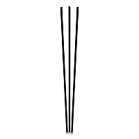 Berkley Square Unwrapped Round Stirrers, 7.75", Polypropylene, Black, 500/Pack (BSQ1241207)