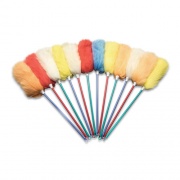O'Dell Lambswool Duster, 26" Length, Assorted Wool/Handle Color (LWD26UNSL26)