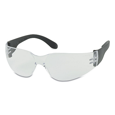 Bouton Zenon Z12 Polycarbonate Safety Glasses, Scratch-Resistant, Clear Lens (BOU250010000)