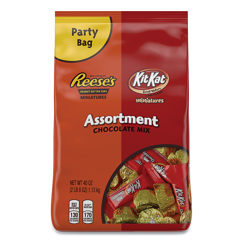 Hershey's Miniatures Variety Pack, Assorted, 35 oz (HRS99983)