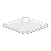 Dart TamperGuard Snack Box Lid, 5.9 x 5.9 x 0.4, Clear, Plastic, 300/Carton (SBTGRL)