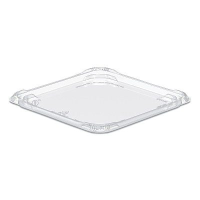 Dart TamperGuard Snack Box Lid, 5.9 x 5.9 x 0.4, Clear, Plastic, 300/Carton (SBTGRL)