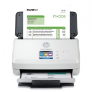 HP ScanJet Pro N4000 snw1 Sheet-Feed Scanner, 600 dpi Optical Resolution, 50-Sheet Duplex Auto Document Feeder (6FW08A)