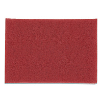 3M Low-Speed Buffer Floor Pads 5100, 20 x 14, Red, 10/Carton (MMM59258)