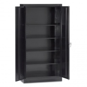 Tennsco 72" High Standard Cabinet (Assembled), 36w x 18d x 72h, Black (7218BLK)