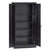 Tennsco 72" High Standard Cabinet (Assembled), 30w x 15d x 72h, Black (7215BLK)