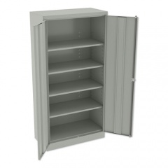 Tennsco 72" High Standard Cabinet (Assembled), 36w x 18d x 72h, Light Gray (7218LGY)