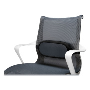 Fellowes I-Spire Series Lumbar Cushion, 14 x 3 x 6, Gray/Black (9472701)