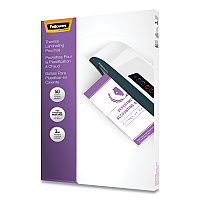 Fellowes Laminating Pouches, 3 mil, 9" x 14.5", Gloss Clear, 50/Pack (52226)