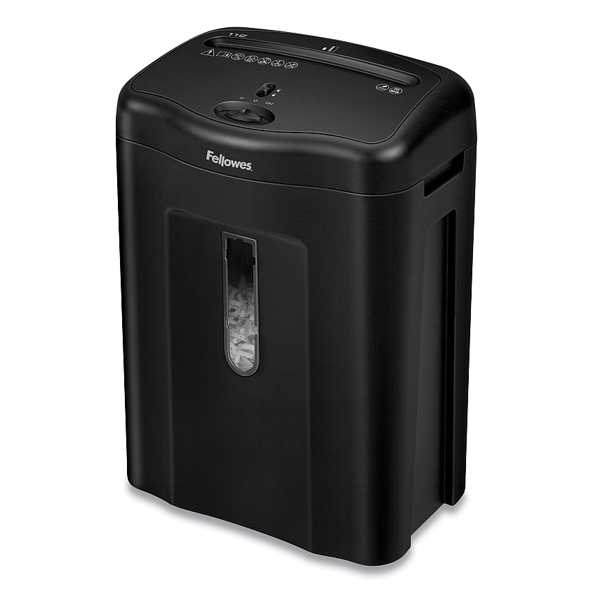 Fellowes Powershred 11C Cross-Cut Shredder, 11 Manual Sheet Capacity (4350001)