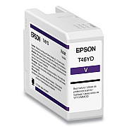 Epson T46YD00 (T46Y) UltraChrome PRO10 Ink, 50 mL, Violet