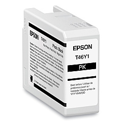 Epson T46Y100 (T46Y) UltraChrome PRO10 Ink, 50 mL, Photo Black