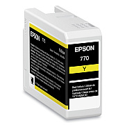 Epson T770420 (T770) UltraChrome PRO10 Ink, 25 mL, Yellow