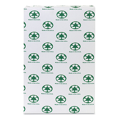 American Eagle Paper Mills Recycled Multipurpose Paper, 92 Bright, 20 lb Bond Weight, 8.5 x 14, White, 500/Ream (31550502RM)