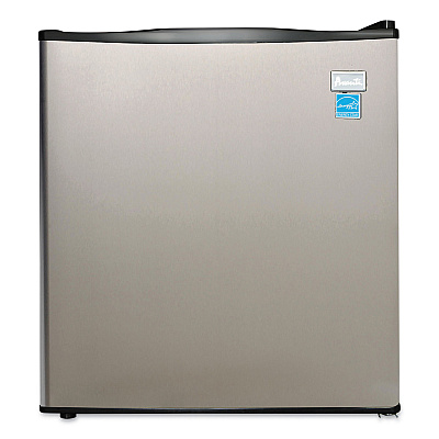 Avanti 1.7 Cu. Ft. All Refrigerator, Stainless Steel/Black (AVAAR17T3S)
