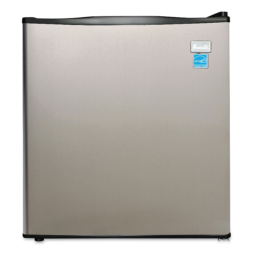 Avanti 1.7 Cu. Ft. All Refrigerator, Stainless Steel/Black (AVAAR17T3S)