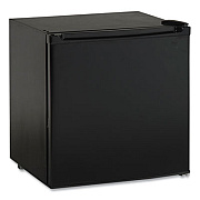 Avanti 1.7 Cubic Ft. Compact Refrigerator with Chiller Compartment, Black (AVARM16J1B17X1B)