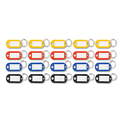 Advantus Key Tags Label Window, 0.88 x 0.19 x 2, Assorted, 20/Pack (AVTKEY98007)