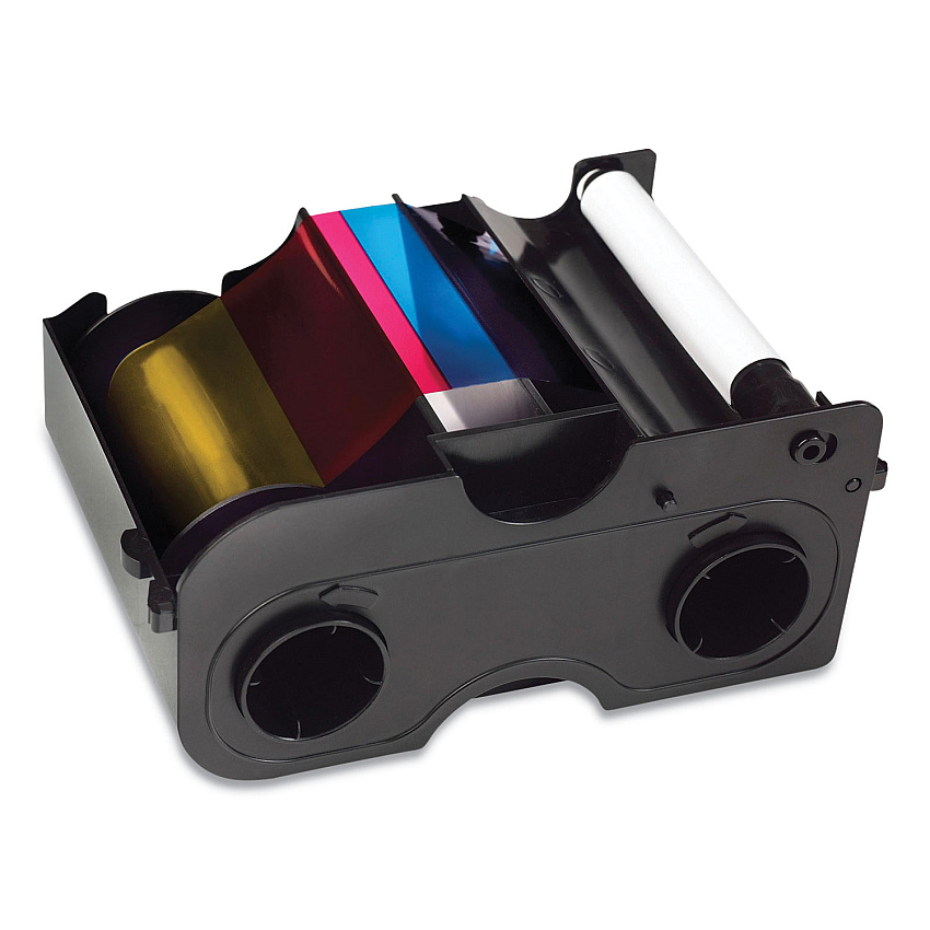 HID 45000 Printer Ribbon, Four-Color
