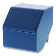 Bostitch Konnect Desktop Organizer Short Storage Bin, 3.4" x 3.5" x 3.5", Blue (KTCUPBLUE)