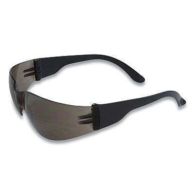 Bouton Zenon Z12 Rimless Indoor/Outdoor Optical Eyewear, Scratch-Resistant, Gray Lens, Black Frame (BOU250010001)