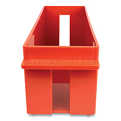 CONTROLTEK Extra-Capacity Coin Tray, Quarters, 1 Compartment, 11.5 x 3.38 x 3.38, Plastic, Orange (CNK560168)