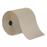 Coastwide Professional Recycled Hardwound Paper Towels, 1-Ply, 7.87" x 800 ft, Natural, 6 Rolls/Carton (887842)