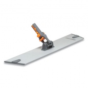 Coastwide Professional Wet/Dry Microfiber Mop Frame, 15.75" x 3.15", Aluminum/Plastic, Gray/Orange (24420006)