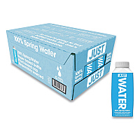 Just Water Spring Water, 11.2 oz, 24/Carton (DEZJGD00703)