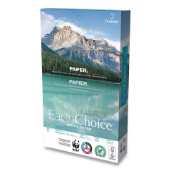 Domtar EarthChoice Office Paper, 92 Bright, 20 lb Bond Weight, 8.5 x 14, White, 500/Ream (2702)