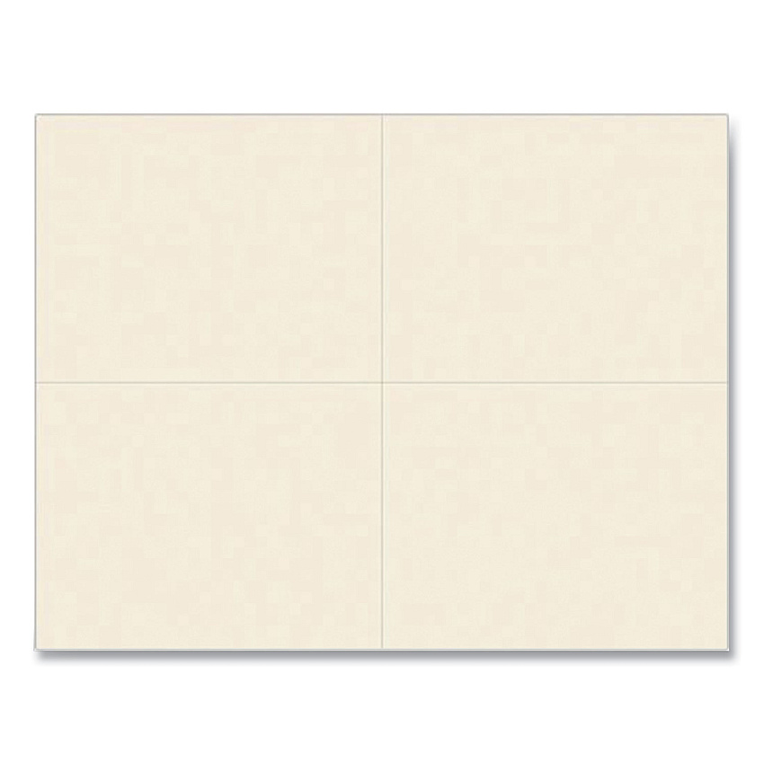 Masterpiece Studios Printable Postcards, Inkjet/Laser, 38 lb, 5.5 x 4.25, Ivory, 200 Cards, 4 Cards/Sheet, 50 Sheets/Pack (GRP905550)