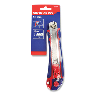 Workpro W012008WE Plastic Snap-Off Knife