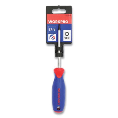 Workpro W021049WE Straight-Handle Cushion-Grip Screwdriver