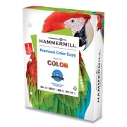 Hammermill Premium Color Copy Print Paper, 100 Bright, 3-Hole, 28 lb Bond Weight, 8.5 x 11, Photo White, 500 Sheets/Ream, 8 Reams/Carton (102500)