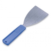 Impact Putty Knife, 3" Wide, Stainless Steel Blade, Blue Polypropylene Handle (3401DZ)