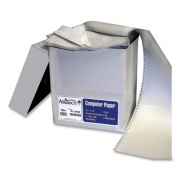IMPRESO Continuous Feed Computer Paper, 1-Part, 15 lb Bond Weight, 9.5 x 11, White, 1,700/Carton (1851)