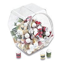 Lip Naturals Assorted Flavors Lip Balm, Cherry, Citrus, Mint, 0.1 oz Tube, 100/Box (LIA950FB)