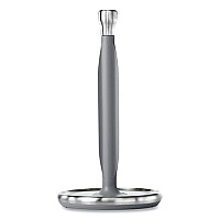OXO Good Grips Steady Paper Towel Holder, Stainless Steel, 8.1 x 7.8 x 14.5, Gray/Silver (OXO13245000)
