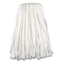 O'Dell Edge Non-Woven Wet Mop Head, Rayon, #16, 1.5" Headband, White (ODCBW816)
