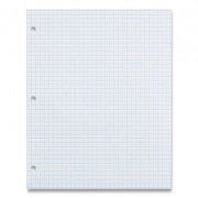 Pacon Composition Paper, 3-Hole, 8.5 x 11, 1/4", Quadrille: 4 sq/in, 500/Pack (2414)