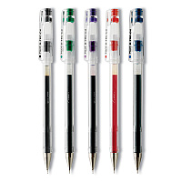 Pilot G-TEC-C Ultra Gel Pen, Stick, Extra-Fine 0.4 mm, Assorted Ink and Barrel Colors, 5/Pack (PIL35480)