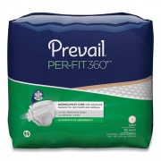 Prevail Per-Fit360 Degree Briefs, Maximum Plus Absorbency, Size 3, 58" to 70" Waist, 60/Carton (PFNG014)