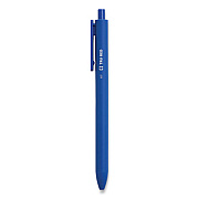 TRU RED Quick Dry Gel Pen, Retractable, Medium 0.7 mm, Blue Ink, Blue Barrel, 5/Pack (TUD24377036)