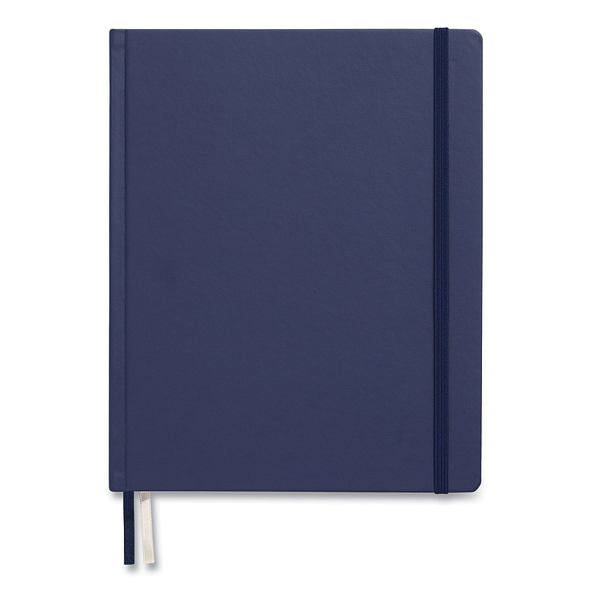 TRU RED Hardcover Business Journal, 1-Subject, Narrow Rule, Blue Cover, (96) 10 x 8 Sheets (TUD24383519)