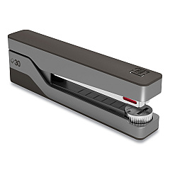 TRU RED Premium Desktop Full Strip Stapler, 30-Sheet Capacity, Gray/Black (TUD24418173)
