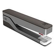 TRU RED Desktop Aluminum Full Strip Stapler, 25-Sheet Capacity, Gray/Black (TUD24418188)