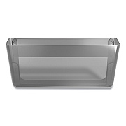 TRU RED Unbreakable Plastic Wall File, Legal Size, 15.4" x 4" x 7.6", Smoke (TUD24418580)
